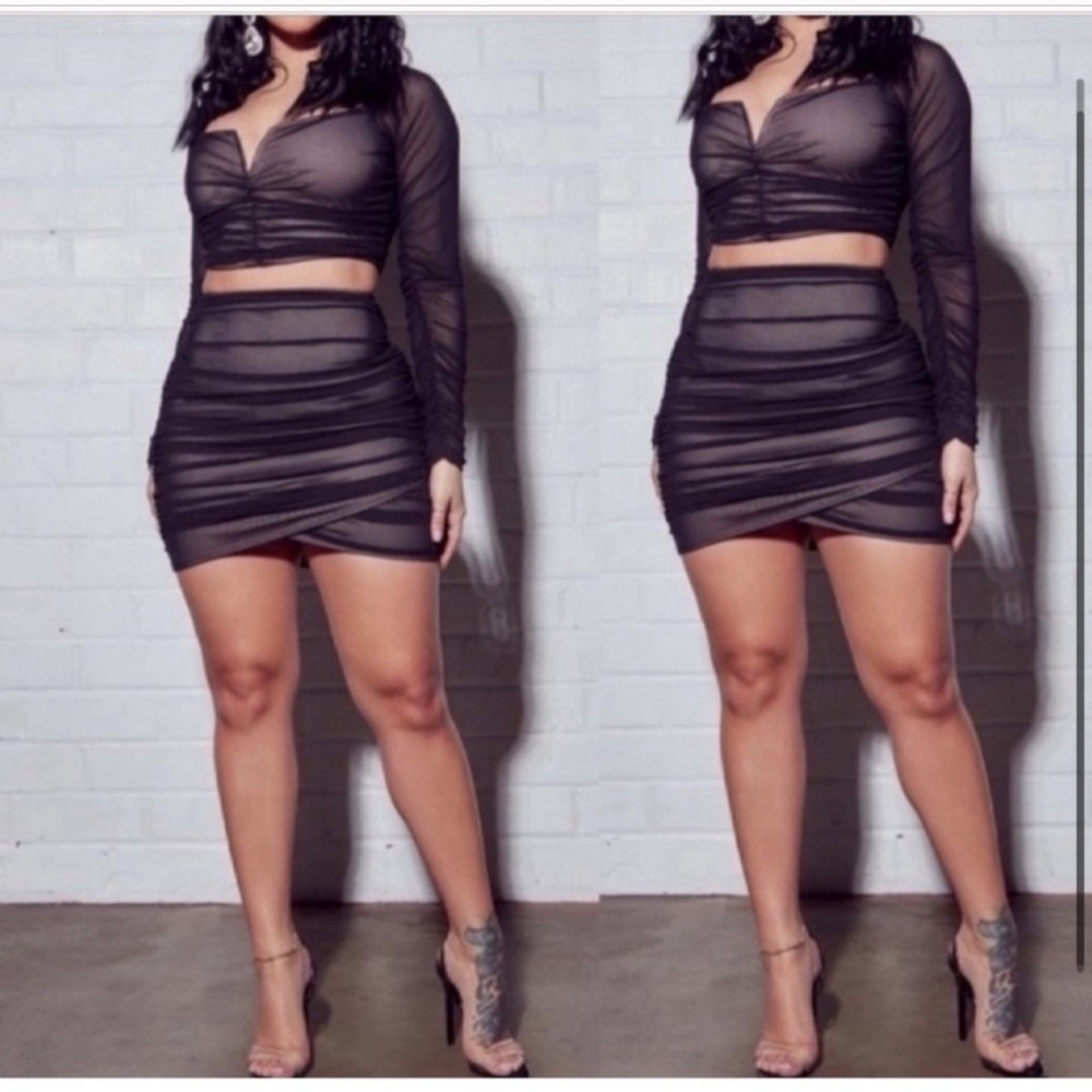 Mini Skirt Set